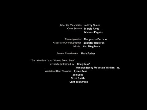 Zookeeper (2011) end credits
