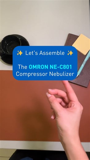 175 reactions · 13 shares | Sound on, here's a good listen and guide to assembling the OMRON NE-C801. #FYP #ForYou #Asthma #Nebulizer #OMRONNebulizer #OMRON #BeSurewithOMRON #BeSureCoolKaLungs #BeSure | Omron Healthcare | Facebook