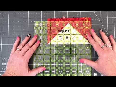 How to Trim Flying Geese: Beginner Skill Builder Sampler Quilt - Month 2, Week 3