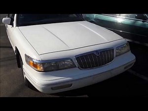 Mercury Grand Marque / Ford Crown Victoria Paint Code Location