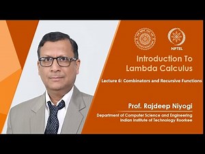 Lecture 6: Combinators and Recursive Functions
