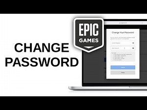 How to Change Epic Games Password