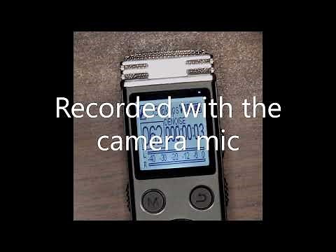 AVR (Voice Activated Recording) Mode for Evistr V508