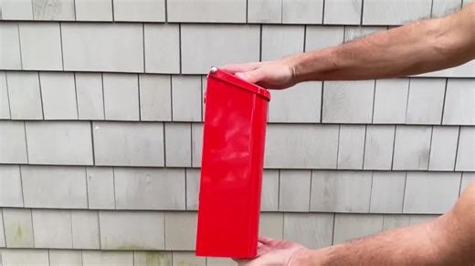 Red Swedish Wall Mount Mailbox - Distinctive POST Decal - Unique European Postal Horn Design - Powder Coated Sturdy Galvanized Steel - Etsy