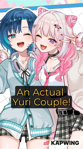 These Two VTubers Are An ACTUAL Yuri Couple! #vtuber