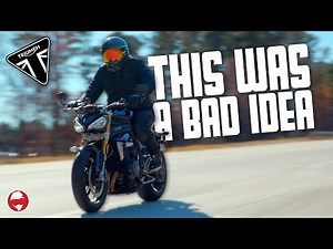 I tried commuting on a Triumph Speed Triple RS... | 2022 Triumph Speed Triple RS Highway Riding