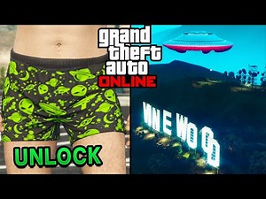 UFO Abductions & UFO Boxer Shorts Unlock! | GTA 5 Online
