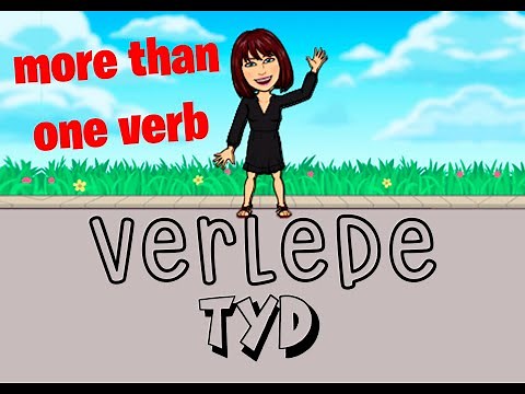 Verlede tyd | more than one verb | Afrikaans FAL