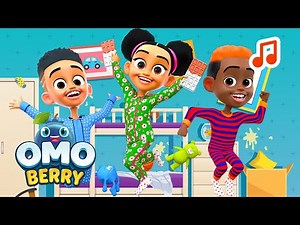 🎵 Pajama Jam Music Video | Pajama Party Song | OmoBerry Music 🎵