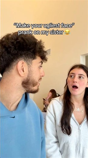 I tricked my sister into embarrassing herself 😂