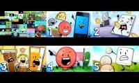 Mix of 6 videos from youtube : All Inanimate Insanity Episodes And Remastered Episodes Played At Once
