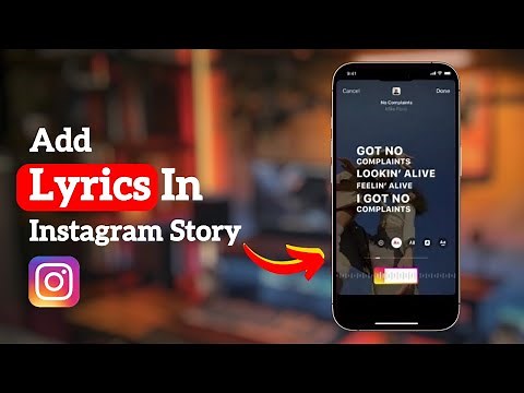 How to Add Lyrics In Instagram Story | Instagram Tutorial