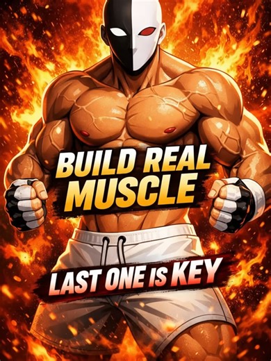 4 Moves That Actually Build Muscle (Last One Is Key) #fitness #homeworkout #fitnesstips #fitnessmotivation #calisthenics