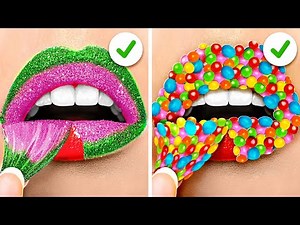 WOW💥100 LAYERS CHALLENGE 😱 Who is better 🎉 One Colored Makeover Challenge By 123 GO! TRENDS