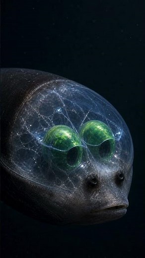 頭が透明!? 謎すぎる深海魚「デメニギス」