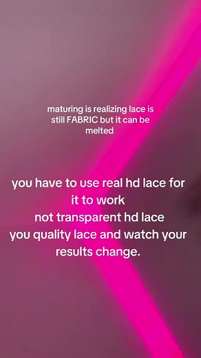 you have to use real hd lace for it to work not transparent hd lace you quality lace and watch your results change.
