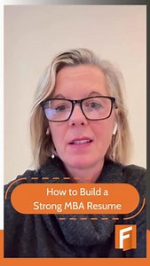 How to build a strong MBA resume! | GMAT Club