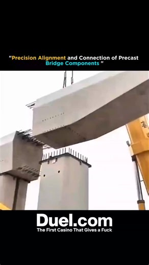 Physics Explorer on Instagram: "Precision alignment and connection of precast bridge components is a critical step in modern bridge construction, ensuring both safety and durability. Precast elements such as beams, girders, and deck slabs are manufactured off-site under controlled conditions and then transported to the site for assembly. During installation, advanced surveying tools, GPS systems, and laser-guided equipment are used to achieve exact alignment, allowing components to fit together 