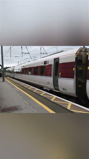 LNER 801 Azuma Train Departing Station #Shorts