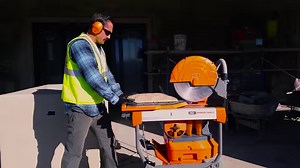 Cuts up to 40% faster than any masonry saw in its class, anywhere on the jobsite, with NO water, and NO dust. It's quite possibly the perfect masonry saw. | iQ Power Tools