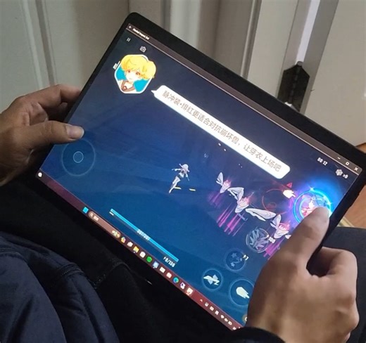 可惜了安卓子系统。用surface pro x 子系统玩崩坏3，还可以。第一支视频求三连！