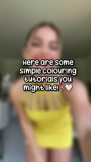 Simple colouring tuts!💗 #colouringforfpszzs#simplecolouringtuts#colouringtut#cutecolouringtuts