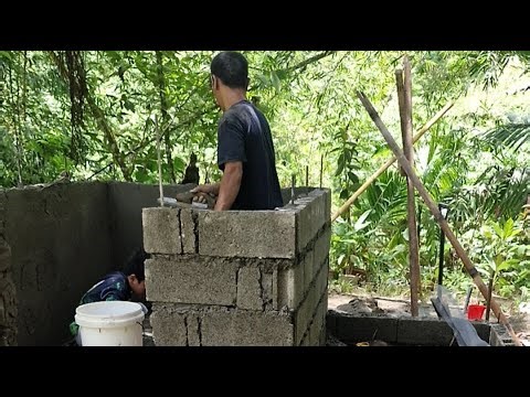 Expat in the Philippines | Building a New CR & Shower at the Farm 🚿🇵🇭 Cement Work