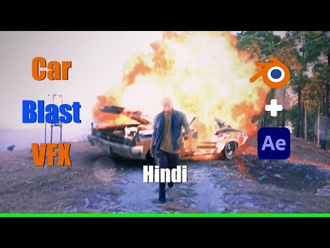 How to Create a Realistic Car Explosion VFX | Blender & After Effects