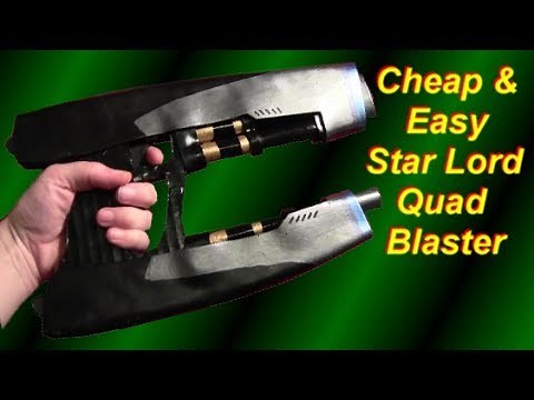 Cheap and Easy DIY Star Lord Quad Blasters - Guardians of the Galaxy