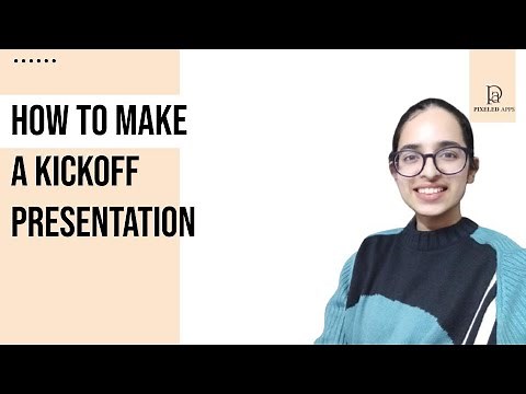 How to make an impressive kickoff presentation | Google Slides | PowerPoint | Project Management