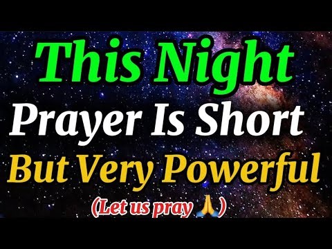 Before You Sleep🙏Pray This to Let Go of Every Worry Tonight