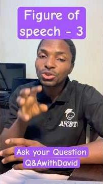 Figures of Speech with Examples (Part 3) - Use of English Questions & Answers session