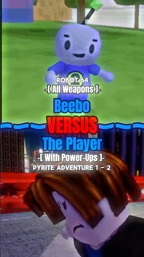 Beebo Vs. The Icon | R64 Vs. PA #edit #vsedit #versusedits #pyriteadventure #robot64 #powerscaling