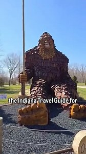 Our man Otis made the cover of the 2024 Indiana Travel Guide! 🤩 Thanks for the feature @visitindiana! We were stoked to see his smiling face on the cover. 😆 You can find Otis at the French Lick Cabins at the Patoka Lake Village! 📍 #sasquatchsighting #frenchlicksasquatch #frenchlickcabins #visitindiana #travelguide #featured #frenchlickindiana #bearhollow | Bear Hollow