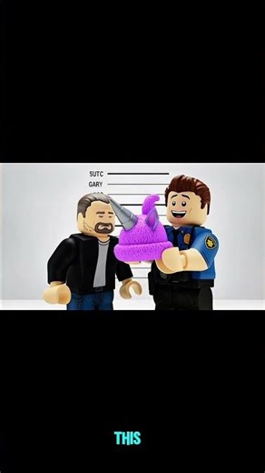 Mugshot FAIL: When The Cop Gets a Little TOO Creative #Comedy #robloxanimation #deadrails