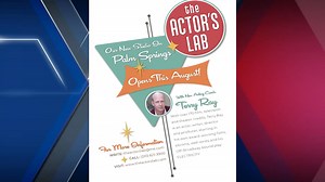 Terry Ray will be teaching master classes at the new branch of the Actor's Lab in Palm Springs