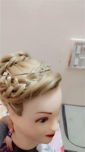 princess bun creation by kritika#hair more hairstyle is coming soon like subscribe share❣️❣️