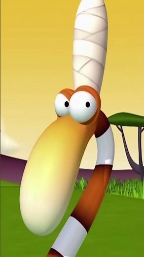 Gazoon - Asteroids Attack on Animals! #cartoon #animalsvideo #shorts