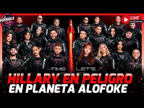 Hillary is in danger of being ejected from planet Alofoke because of Bryan