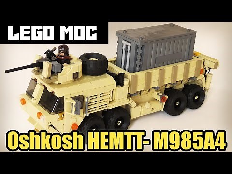 MOC** LEGO OSHKOSH HEMTT- M985A4 - Heavy Expanded Mobility Tactical Truck** BUILD INSTRUCTIONS