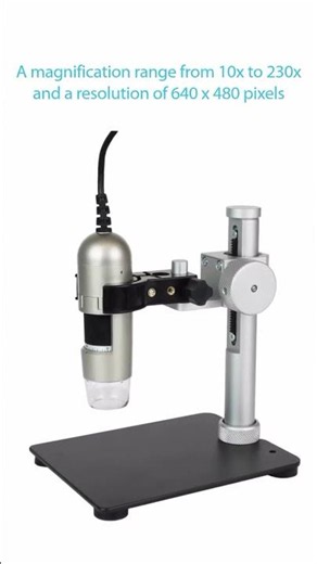 USB Microscope & Stand - Designed for Enhanced Visual Inspection