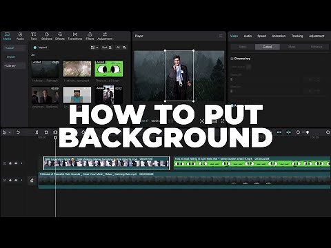 How To Put Background in CapCut PC 2023