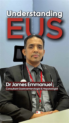 Endoscopic Ultrasound (EUS) allows doctors to see beyond the surface — combining endoscopy and ultrasound to give a detailed view of the digestive tract and surrounding organs. In this video, Dr. James Emmanuel, Consultant Gastroenterologist & Hepatologist at Sri Kota Specialist Medical Centre, explains how EUS helps detect conditions early, guide accurate diagnosis, and support timely treatment — all with a minimally invasive approach. When it comes to complex digestive health concerns, seeing 