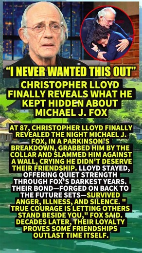 Christopher Lloyd Finally Reveals What He Kept Hidden About Michael J. Fox #shorts #viral