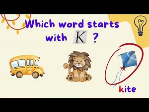 Interactive Phonics Quiz Game 1 | Beginning Letter Sound | Low Stimulation Videos for Kids