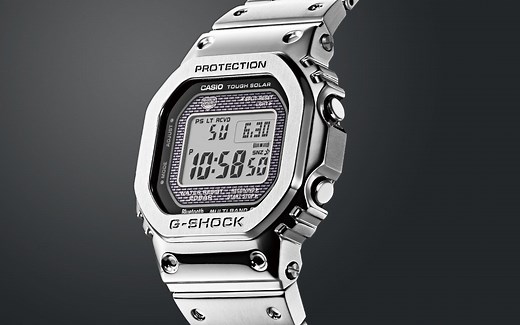 Casio G-SHOCK小方块时间和日期设定