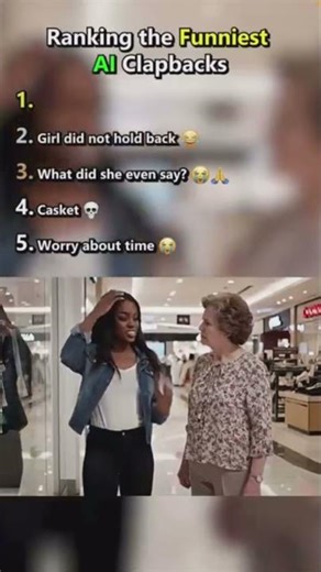 Ranking the funniest AI clapbacks... #fypシ #viral