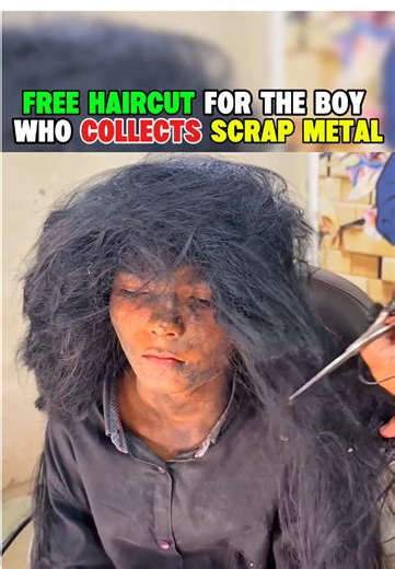 Haircut ASMR (Part 125) 😍😌😇 – You Won’t Believe His Transformation ✂️❤️ #freehaircut #homeless #hairtransformation #asmr #realpeople