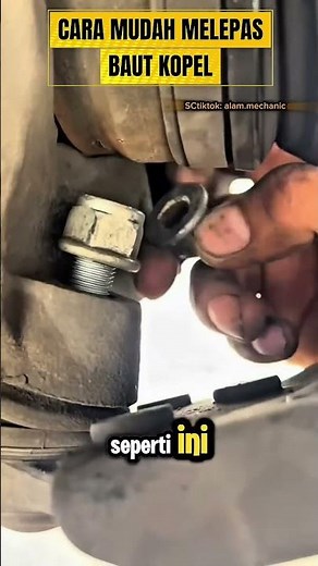 Easy tricks to remove coupling bolts #modification #automotive #tipsandtricks #tricks #service #r...