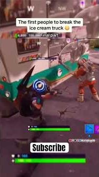 Who remembers sitting breaking the ice cream truck! #fortnite #fortniteclips #fortniteshorts